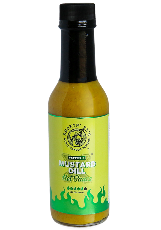 Smokin' Ed's Mustard Dill Hot Sauce - Pepper X Edition