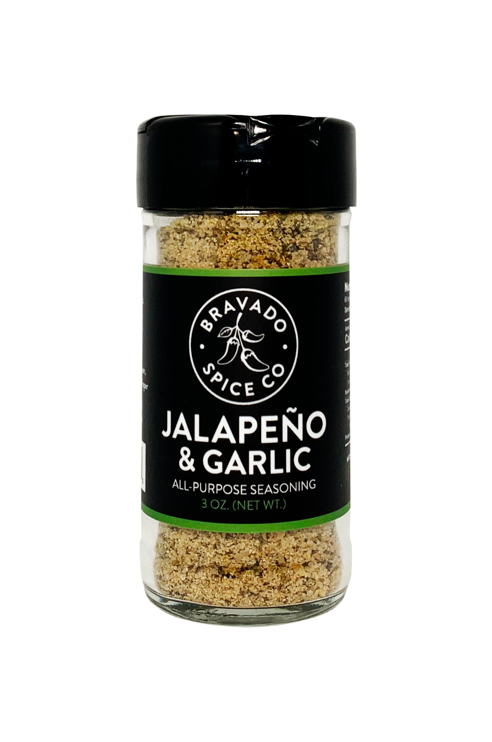 Bravado Spice Co. Jalapeno & Garlic Seasoning BBQ Seasoning 3 oz