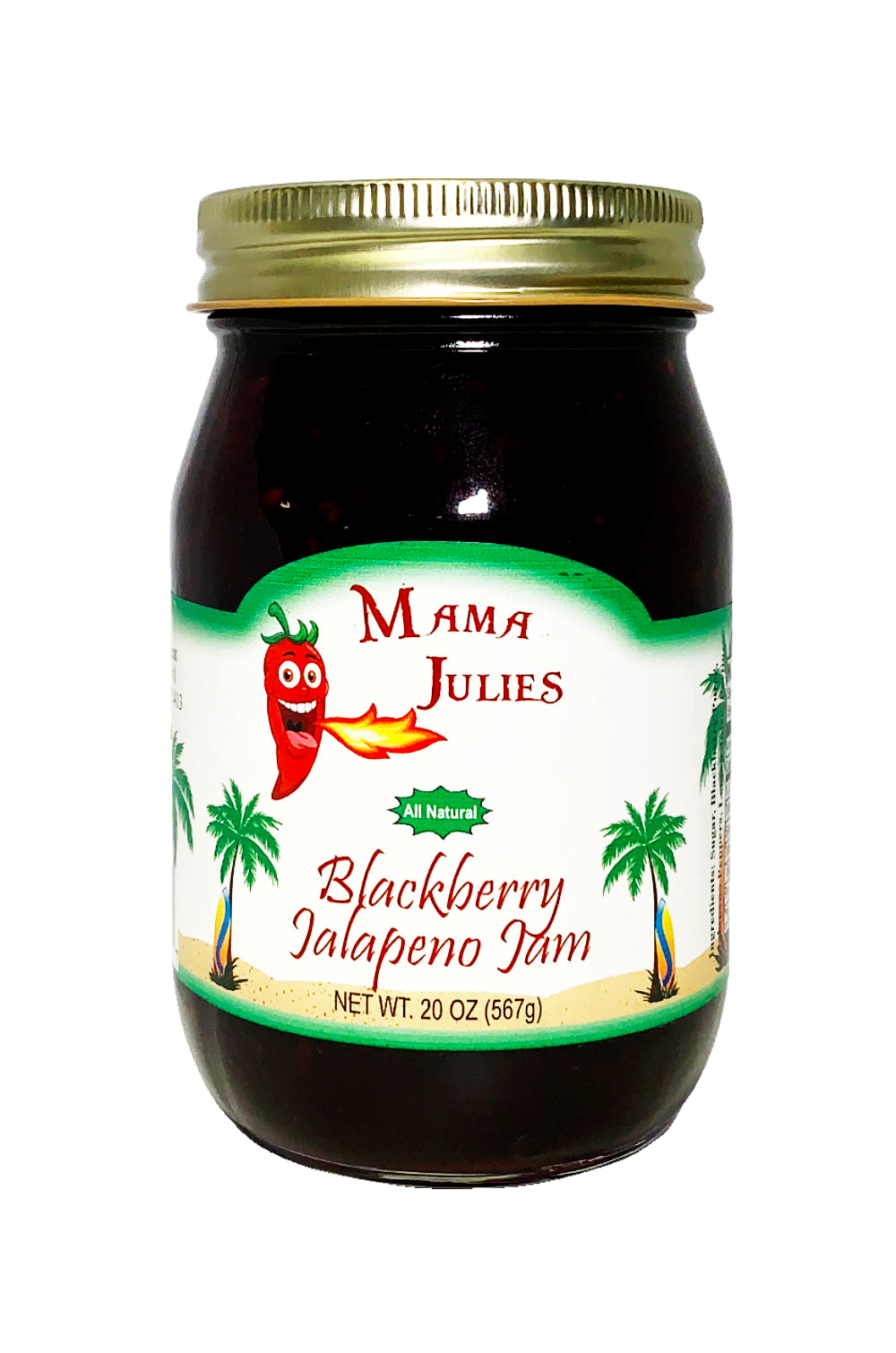 Mama Julie's Blackberry Jalapeno Jam