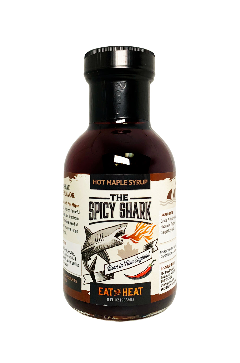 The Spicy Shark Hot Maple Syrup