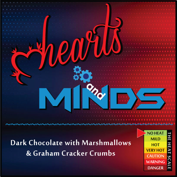 Willy Pete's Hearts and Minds Dark Chocolate