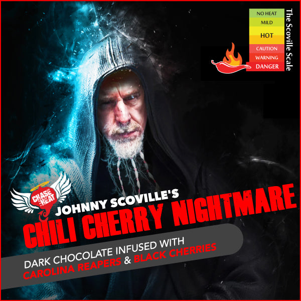 Johnny Scoville’s Chili Cherry Nightmare - Dark Chocolate