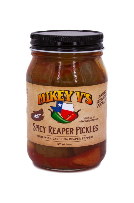 Mikey V's Spicy Reaper Pickles