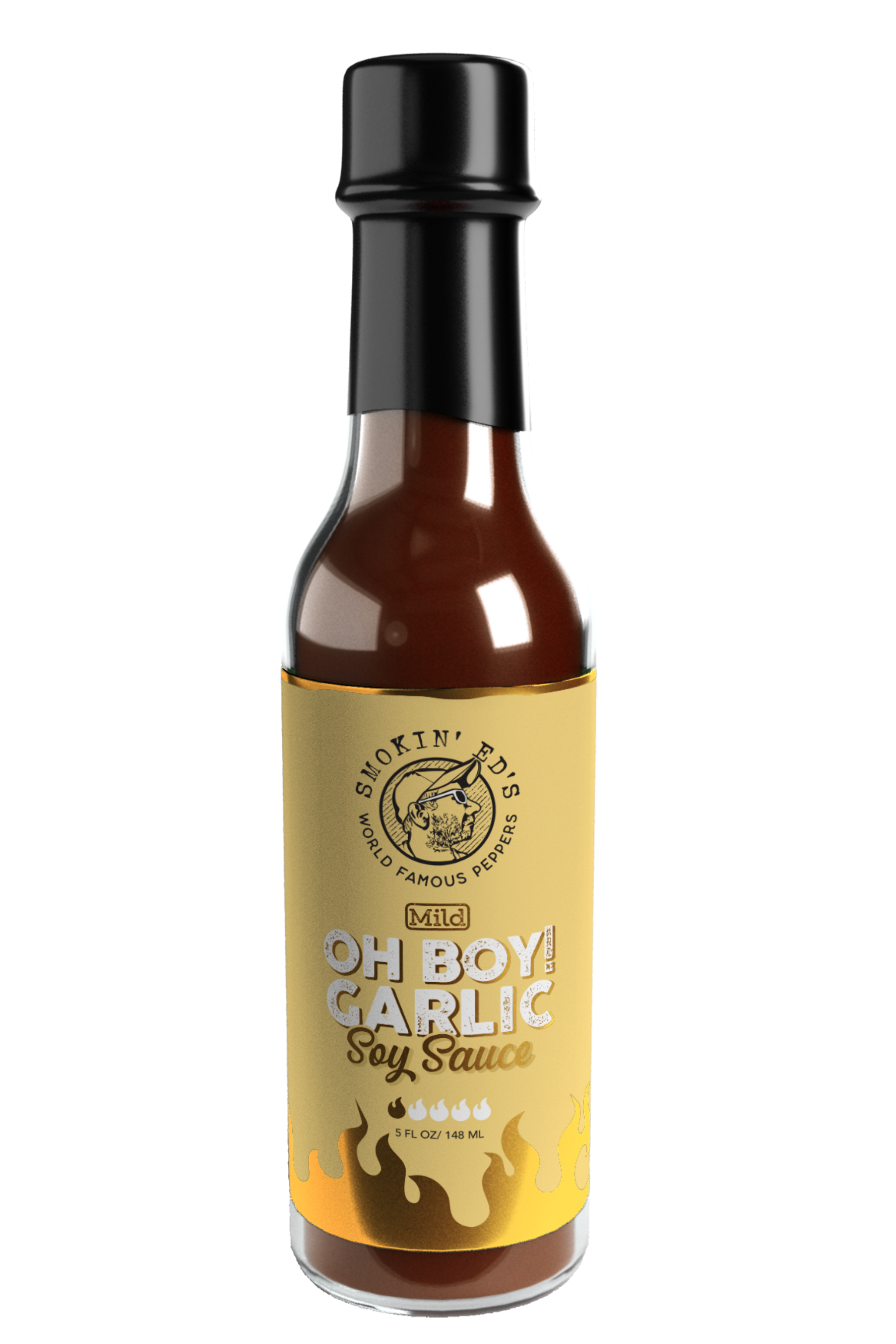 Smokin' Ed's Oh Boy! Garlic Soy Sauce - Mild