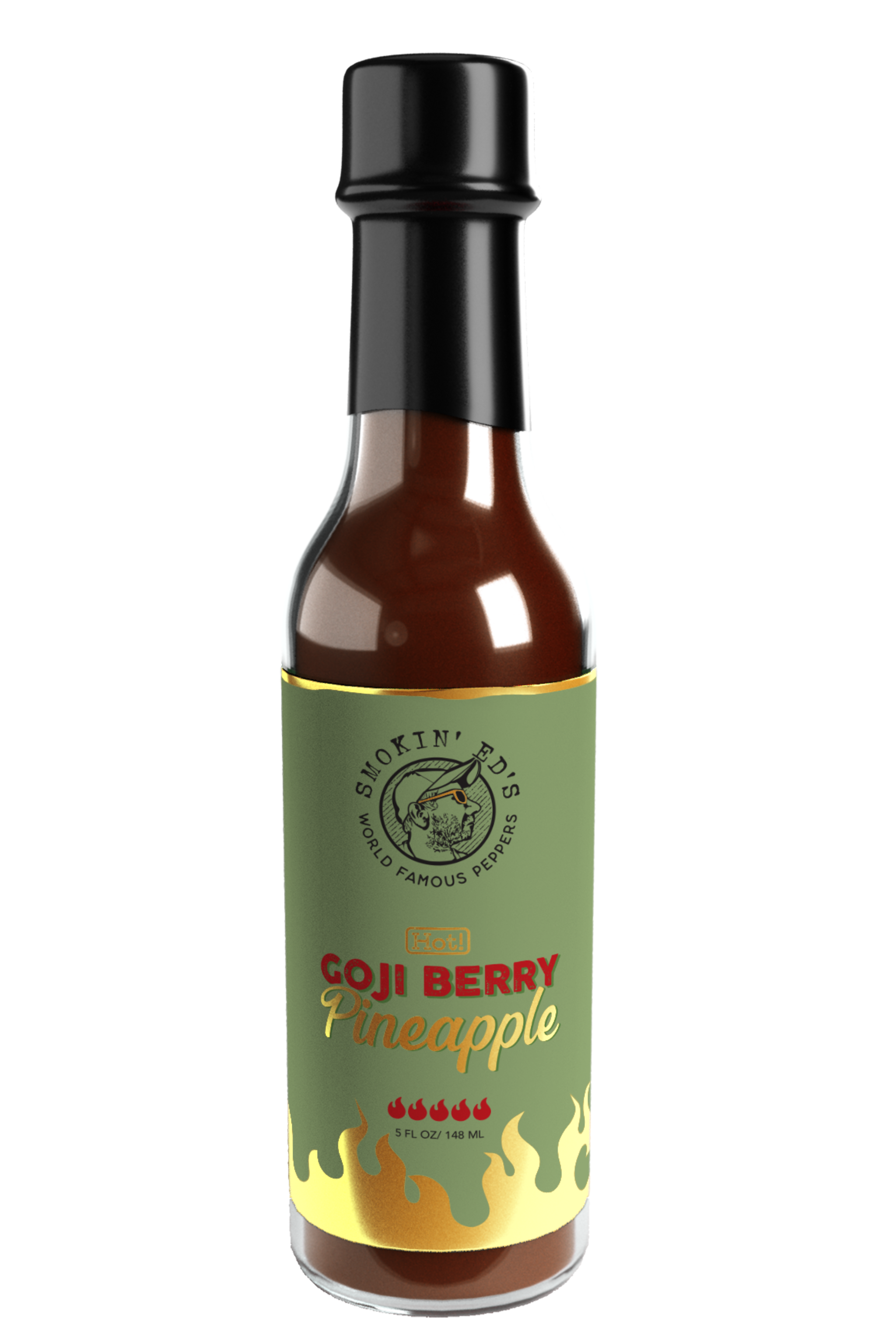 Smokin' Ed's Goji Berry Pineapple Hot Sauce- Hot