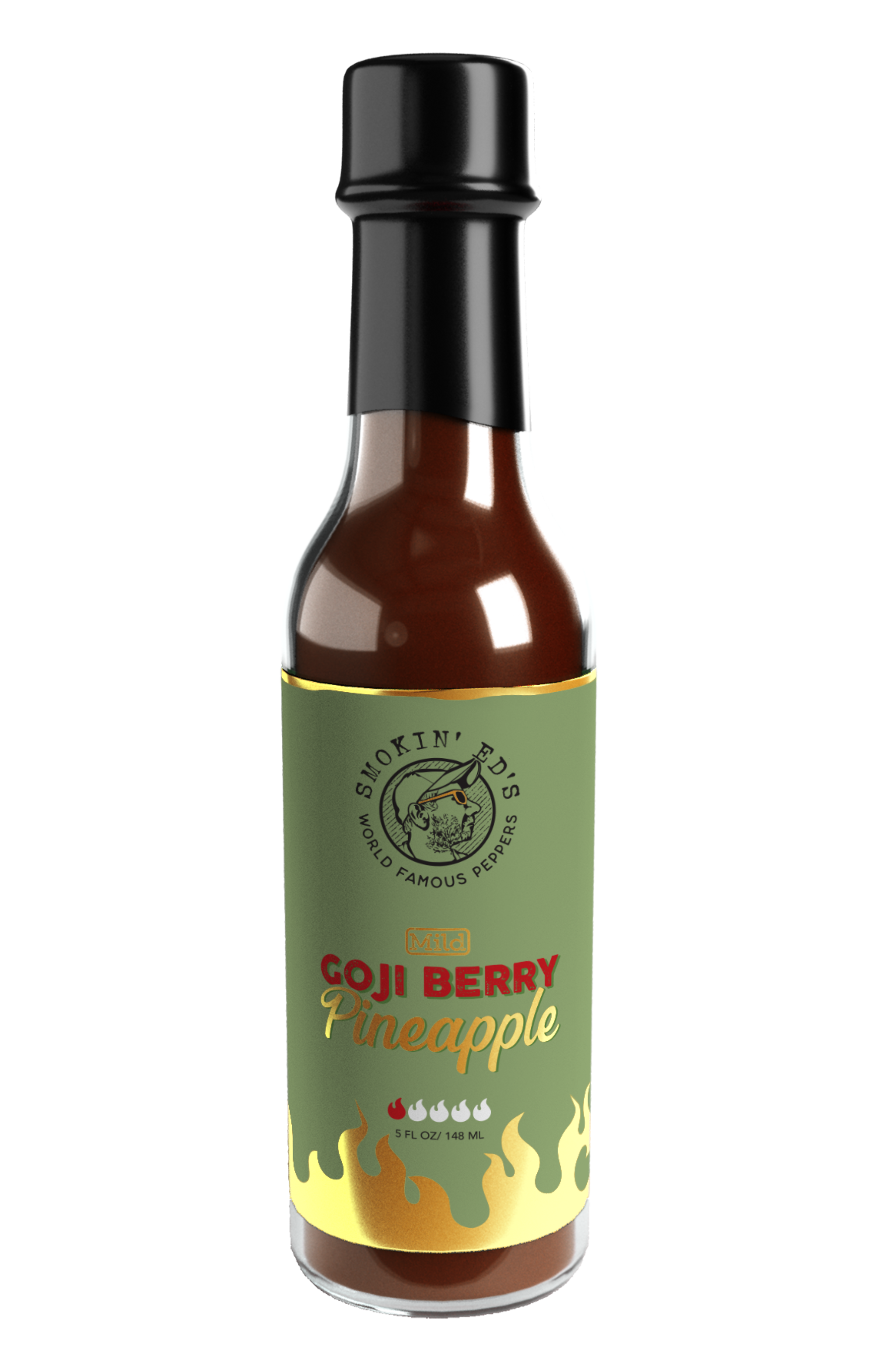 Smokin' Ed's Goji Berry Pineapple Hot Sauce- Mild