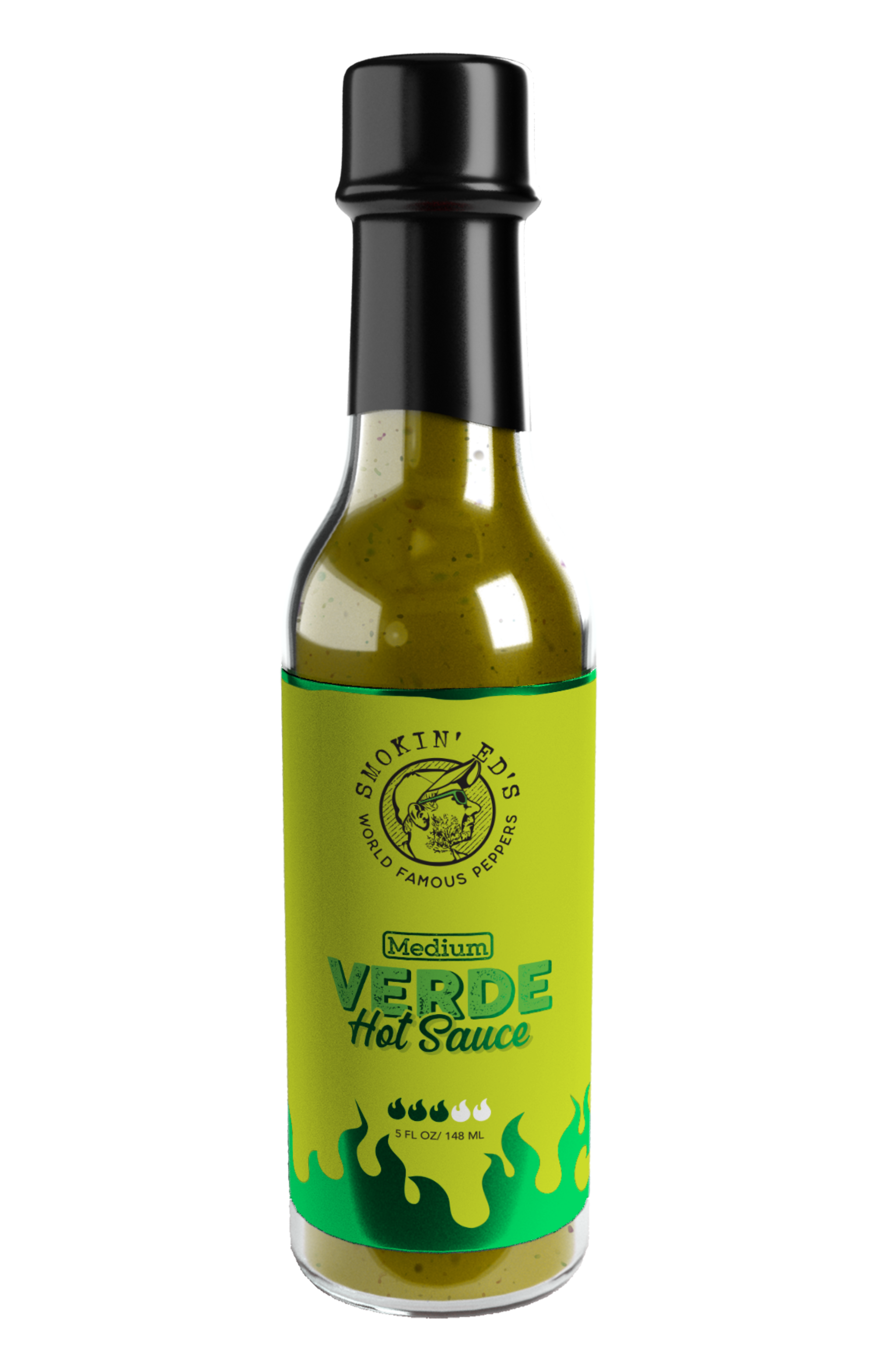 Smokin' Ed's Verde Hot Sauce - Medium