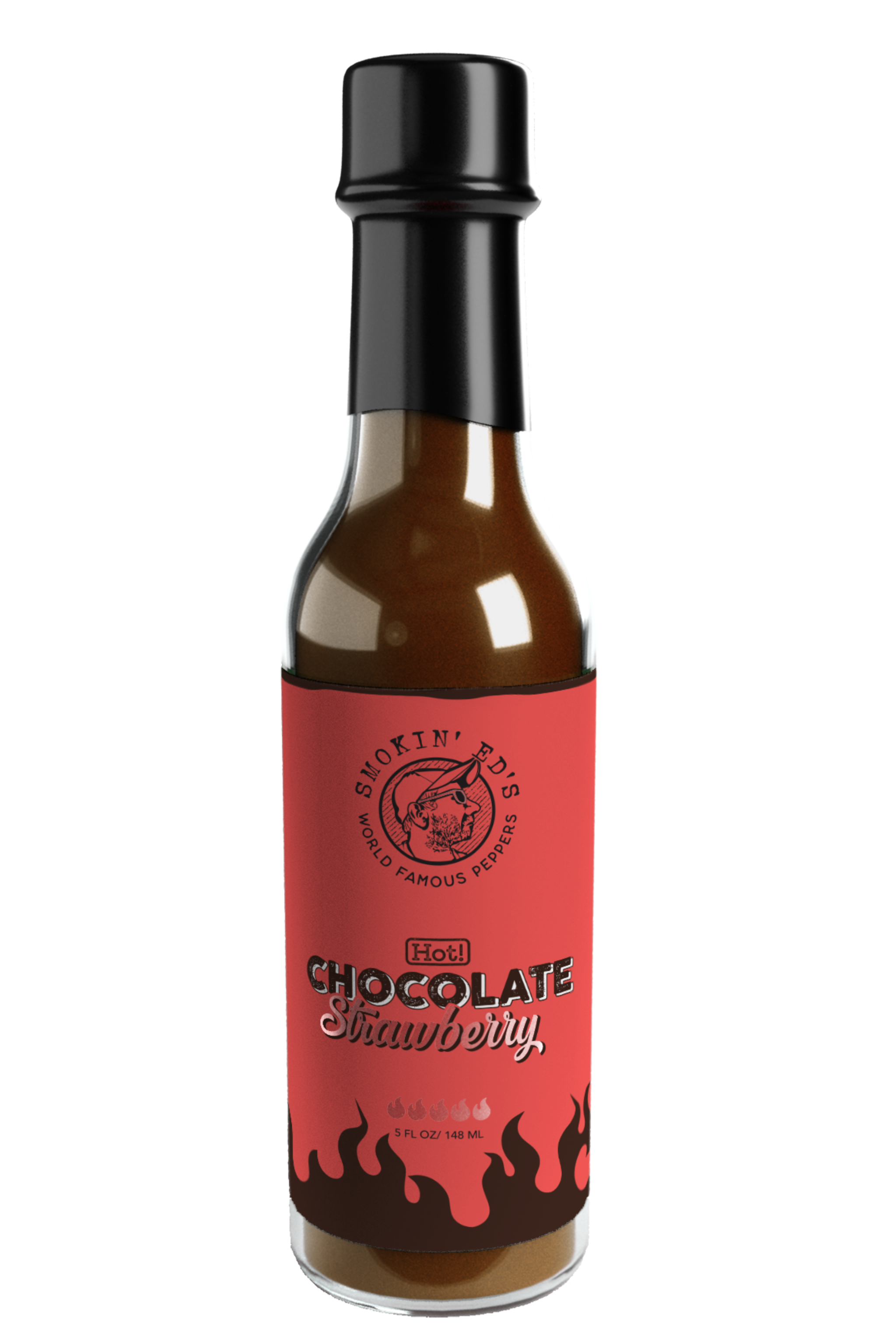 Smokin' Ed's Chocolate Strawberry Hot Sauce- Hot