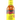 A bottle of The Last Dab - Reaper Edition hot sauce with a yellow label, red flames, and a yellow cap featuring the First We Feast logo.