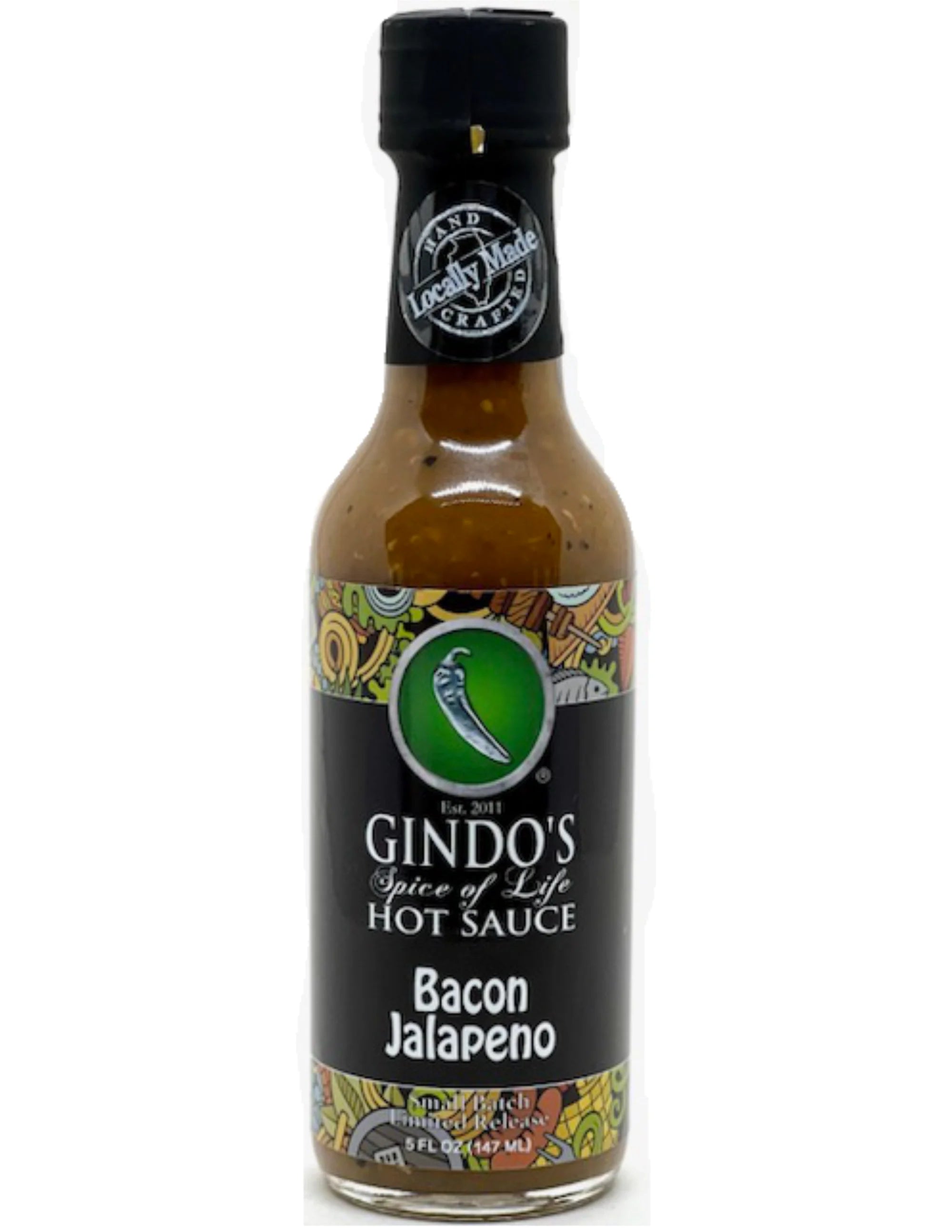 Gindo's Bacon Jalapeno Hot Sauce