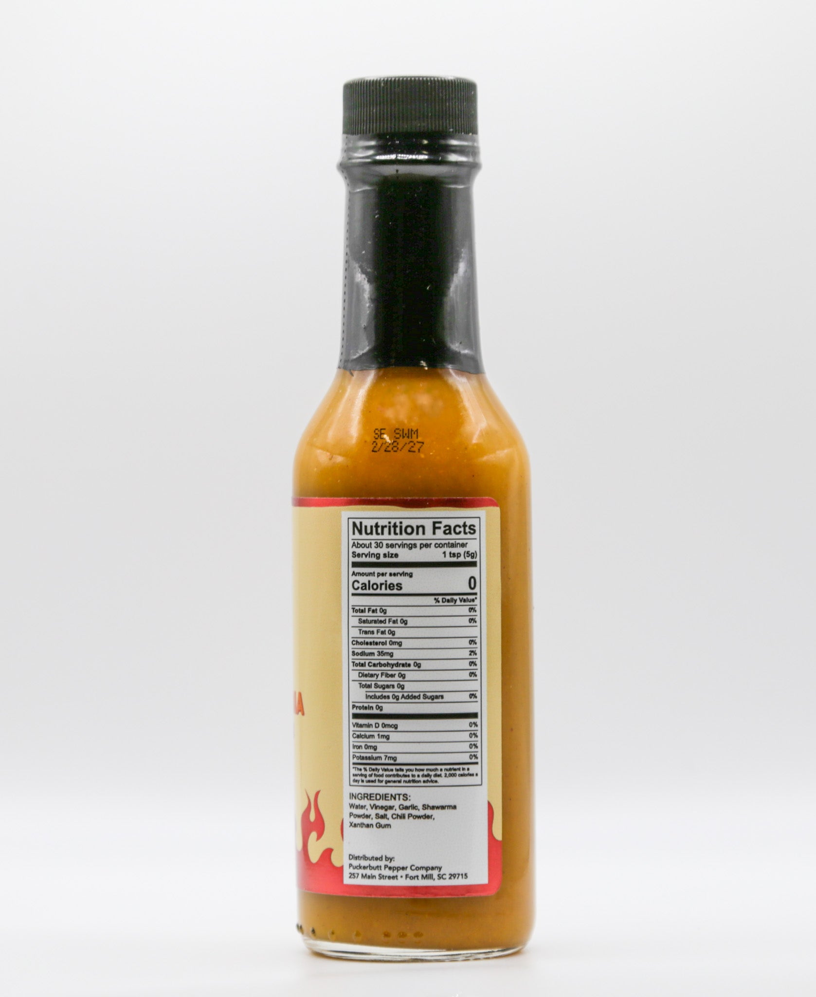 Shawarma Labels Smokin' Ed's Shawarma - Mild – PuckerButt Pepper Company