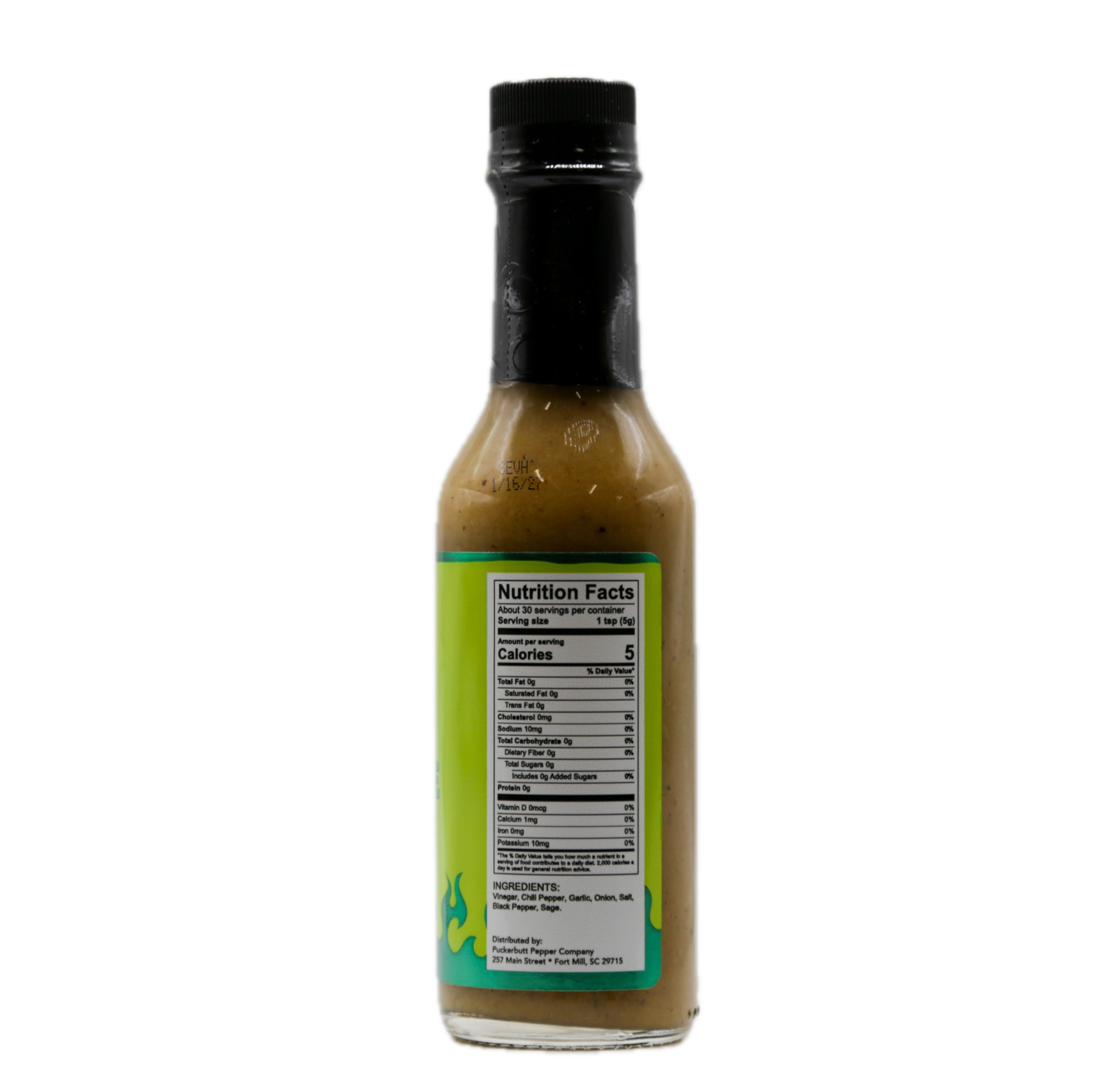 Smokin' Ed's Verde Hot Sauce - Medium