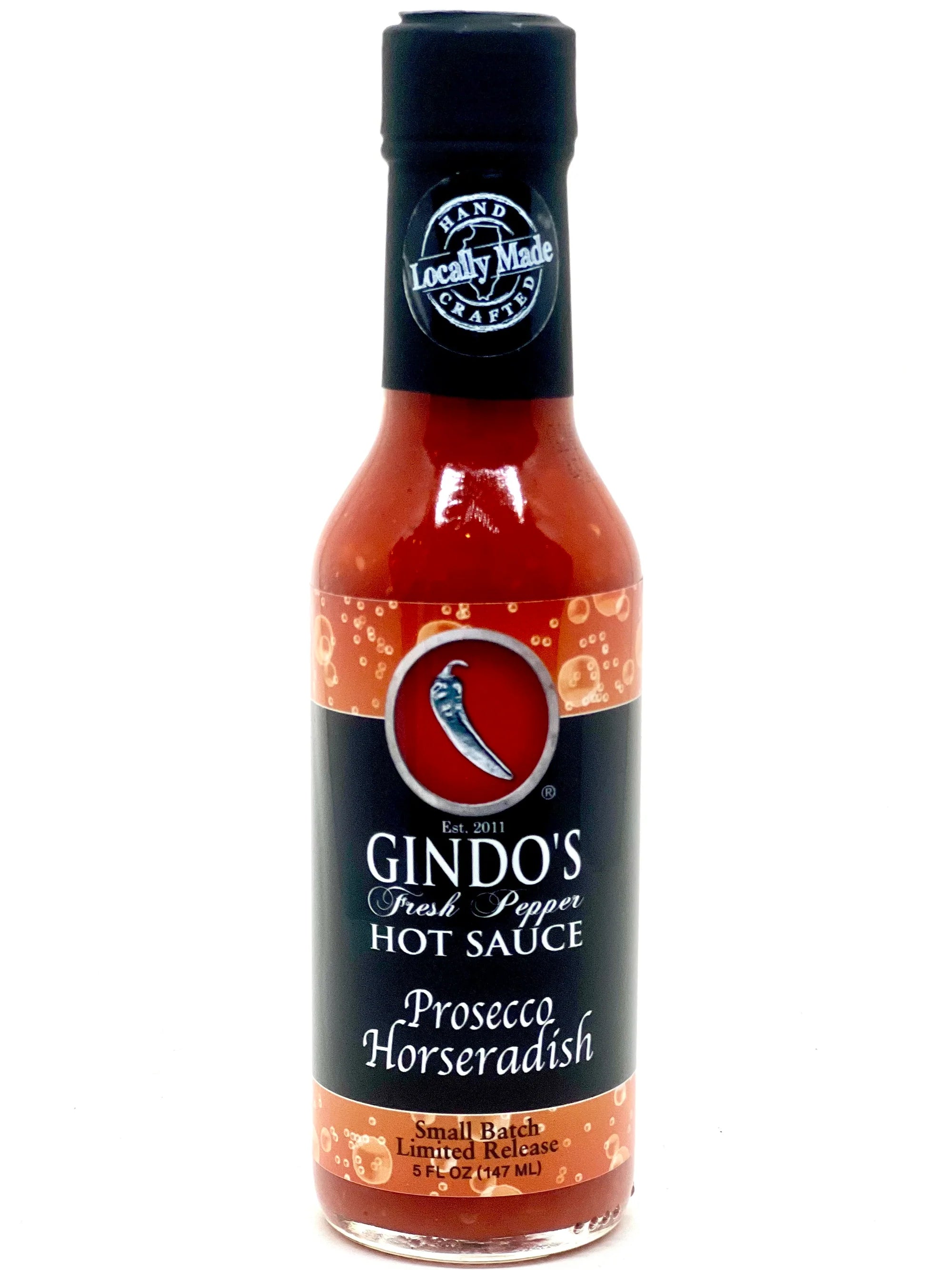 Gindo's Prosecco Horseradish Hot Sauce