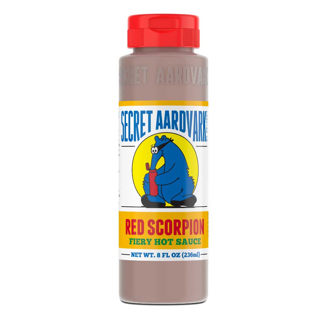 Secret Aardvark Red Scorpion Fiery Hot Sauce