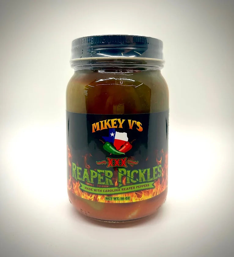 Mikey V's XXX Spicy Reaper Pickles