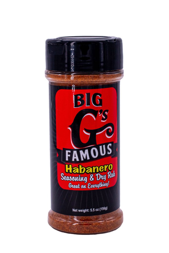 Big G's Habanero Seasoning and Dry Rub