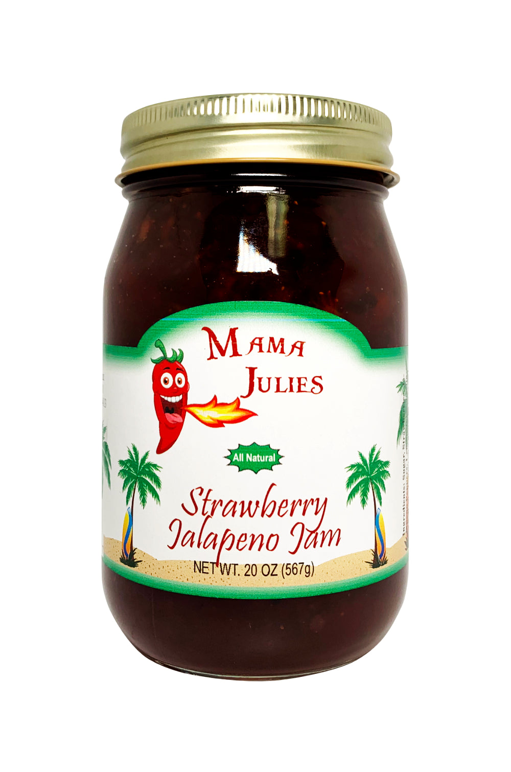Mama Julie's Strawberry Jalapeño Jam