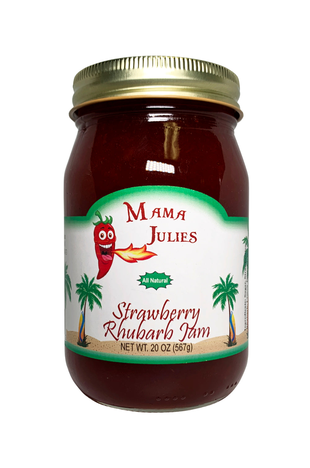 Mama Julie's Strawberry Rhubarb Jam