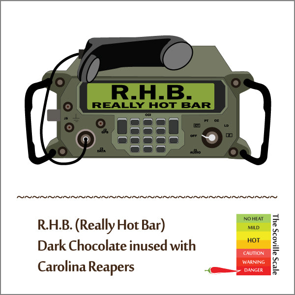 R.H.B. (Really Hot Bar) Chocolate Bar
