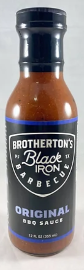 Brotherton's Black Iron Barbecue Sauce