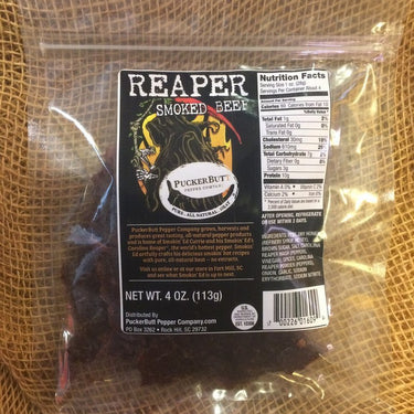 PuckerbuttPepper,Reaper Beef Jerky